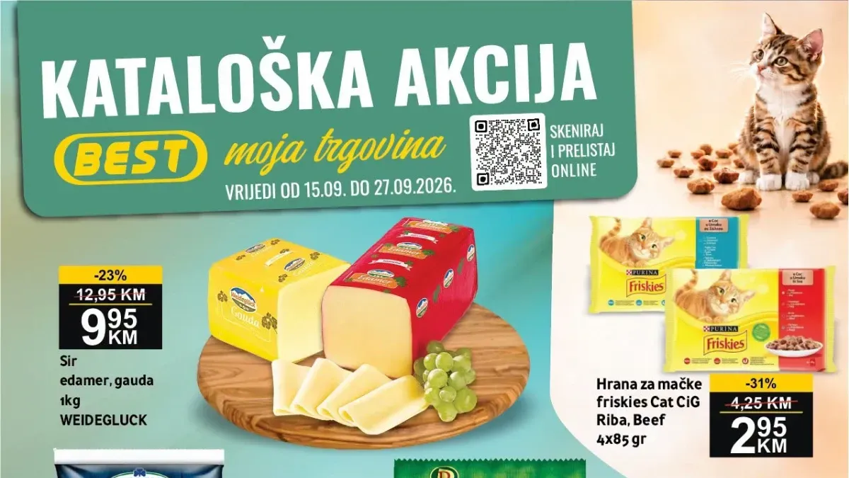 BEST objavio veliki katalog – cijene pale do 51%, ponuda važi do 27.09.2026.