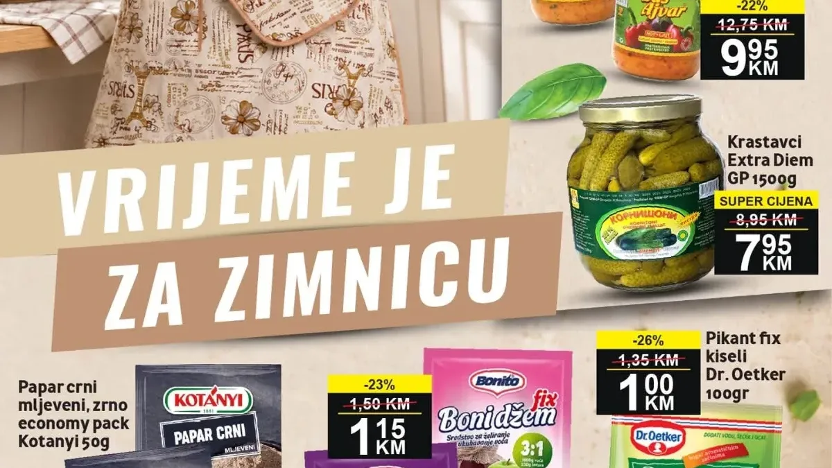 BEST objavio veliku akciju za zimnicu – cijene snižene do 41% do 16.10.2026.