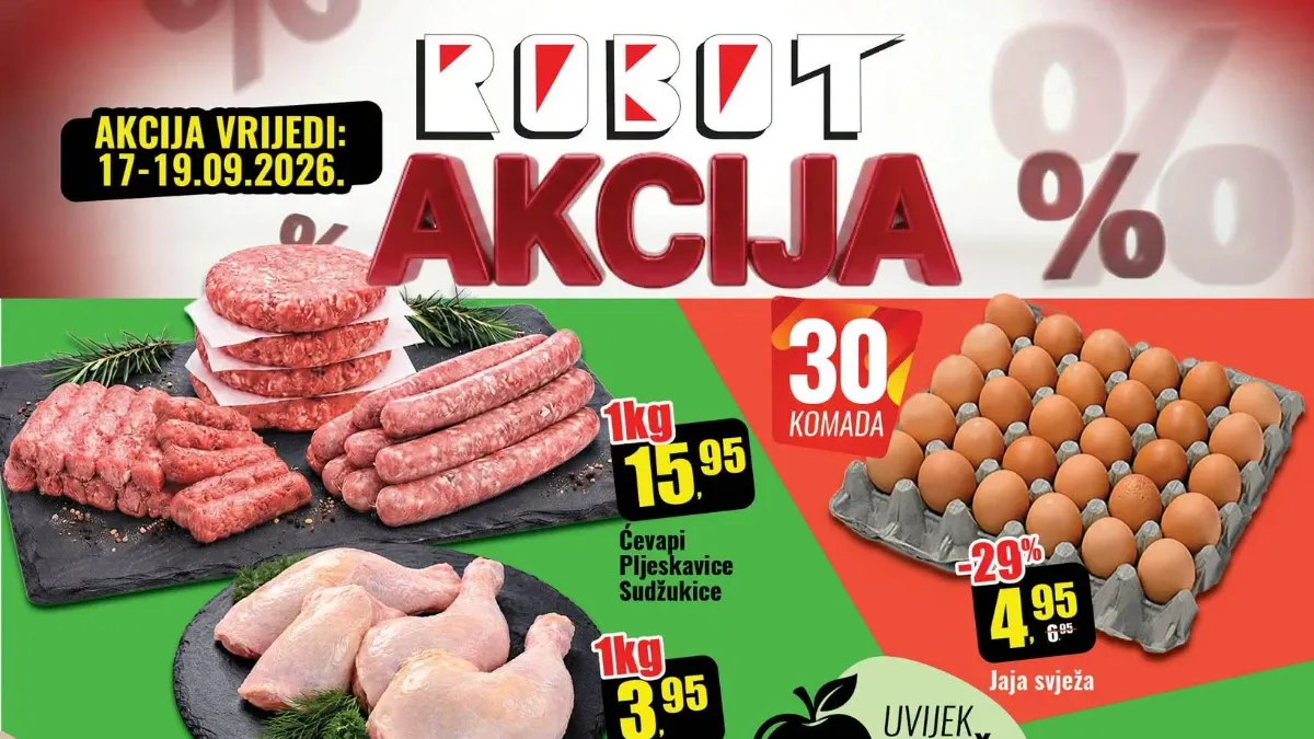 Robot oborio cijene na samo tri dana – velika akcija traje do 19.09.2026.