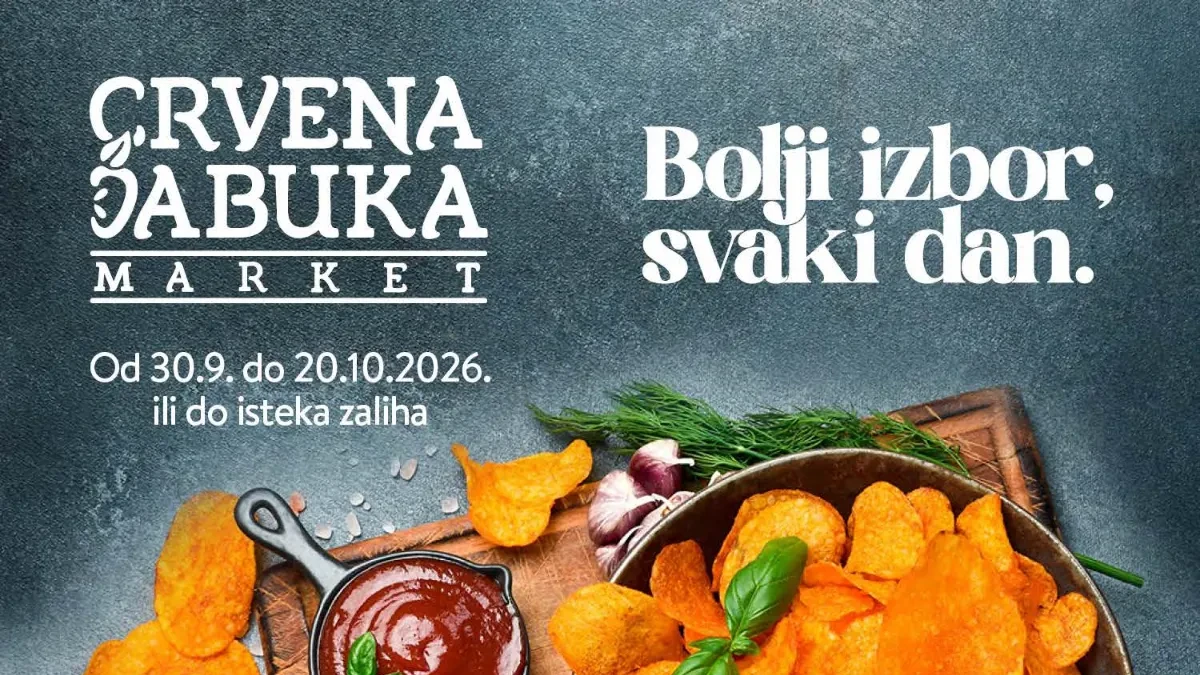 Crvena Jabuka novi katalog do 20.10.2026: XXL uštede i sniženja do 47%