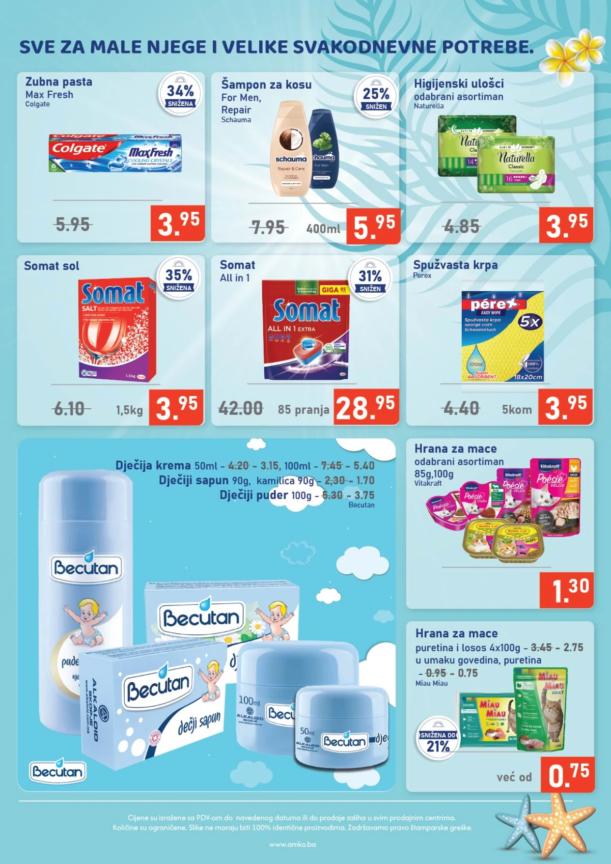 AMKO katalog strana 16 – završna strana kataloga Spremni za ljeto