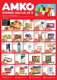 AMKO vikend akcija sniženja do 9. marta 2026