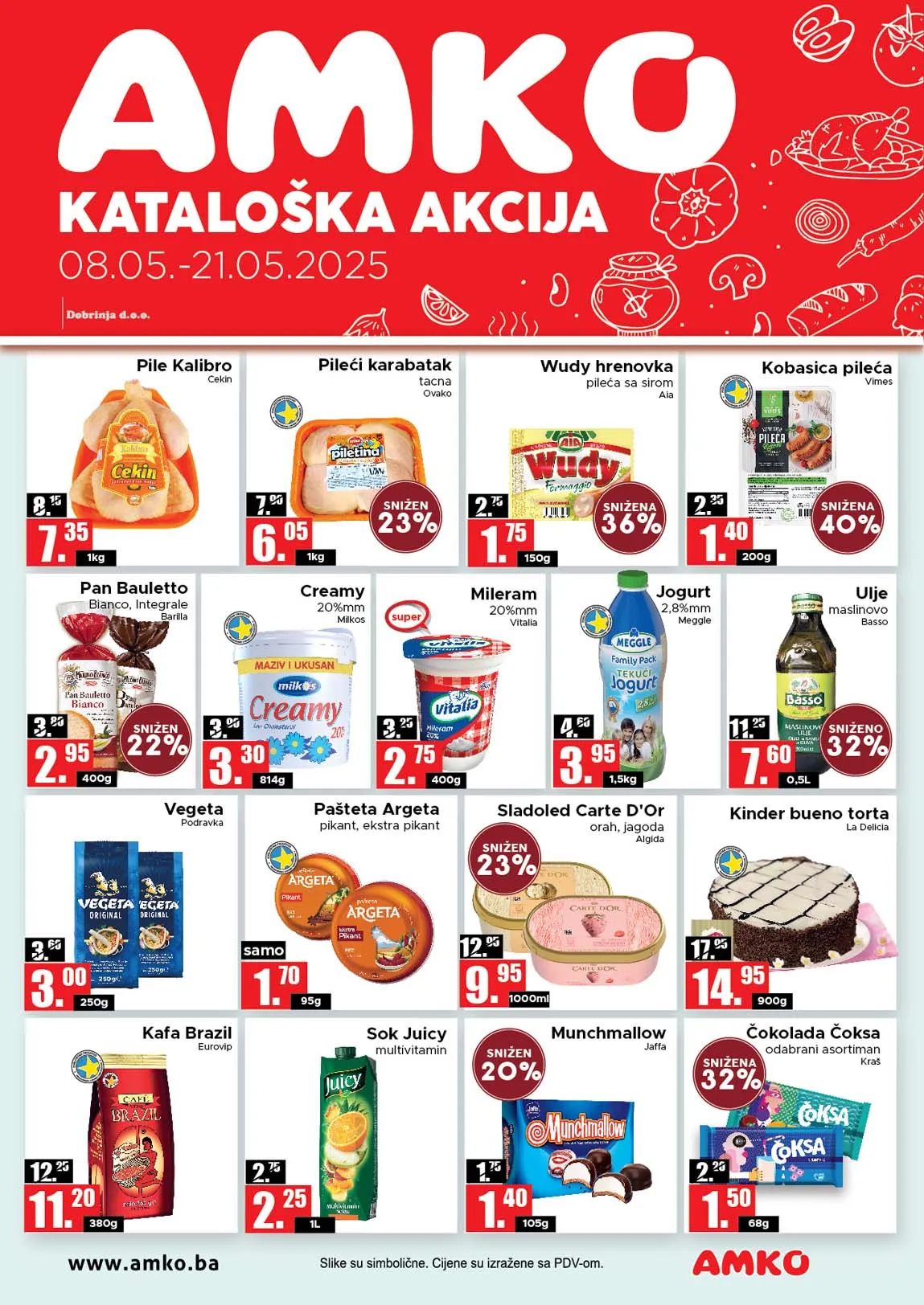 AMKO akcija Katalog sniženja do 21.05.2025
