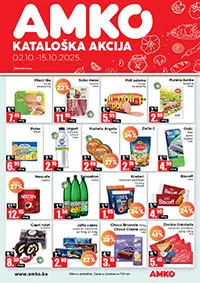 AMKO akcija – Katalog sniženja na hranu, pića, deterdžente i kozmetiku do 15.10.2025