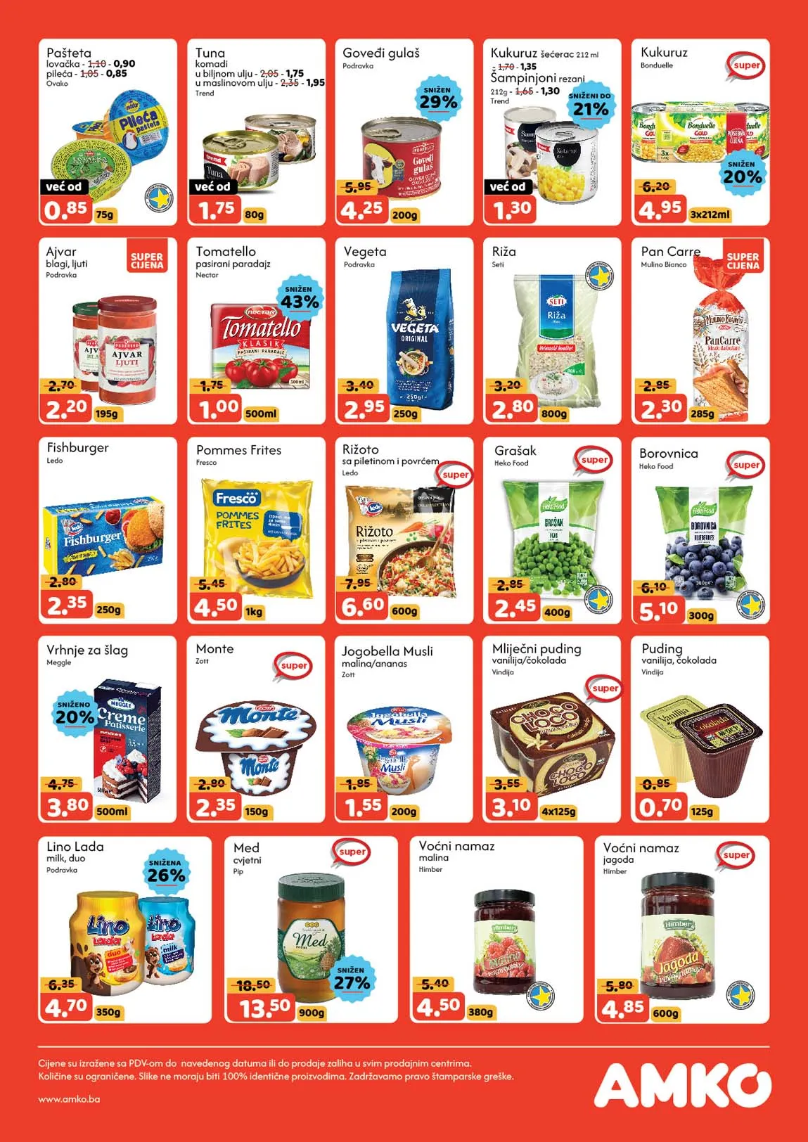 AMKO akcija katalog sniženja