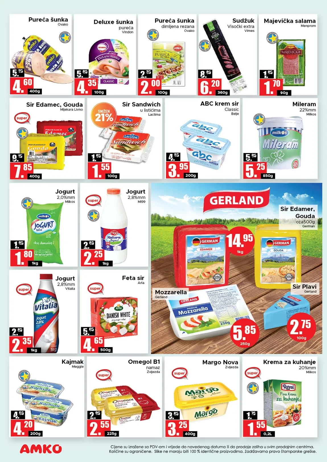 AMKO marketi sniženja