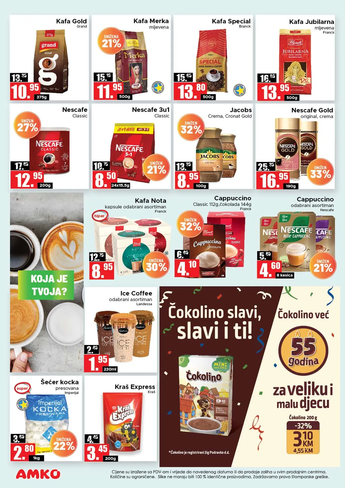 AMKO marketi sniženja