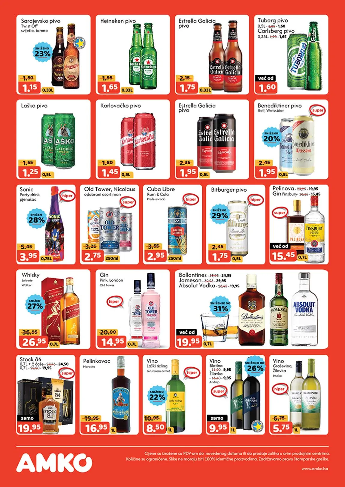 AMKO akcija katalog sniženja