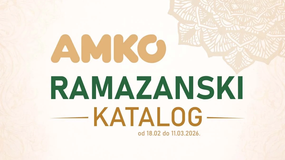 AMKO Ramazanski katalog – porodične uštede i popusti do 11. marta 2026