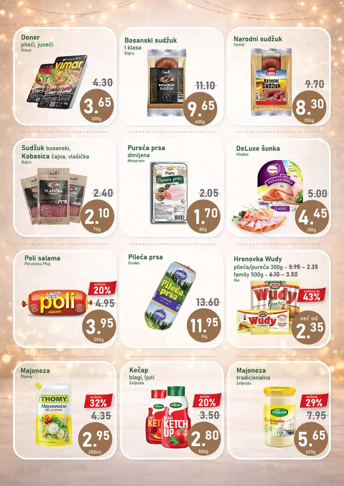 AMKO Ramazanski katalog strana 4 – akcijske cijene hrane do 11. marta 2026