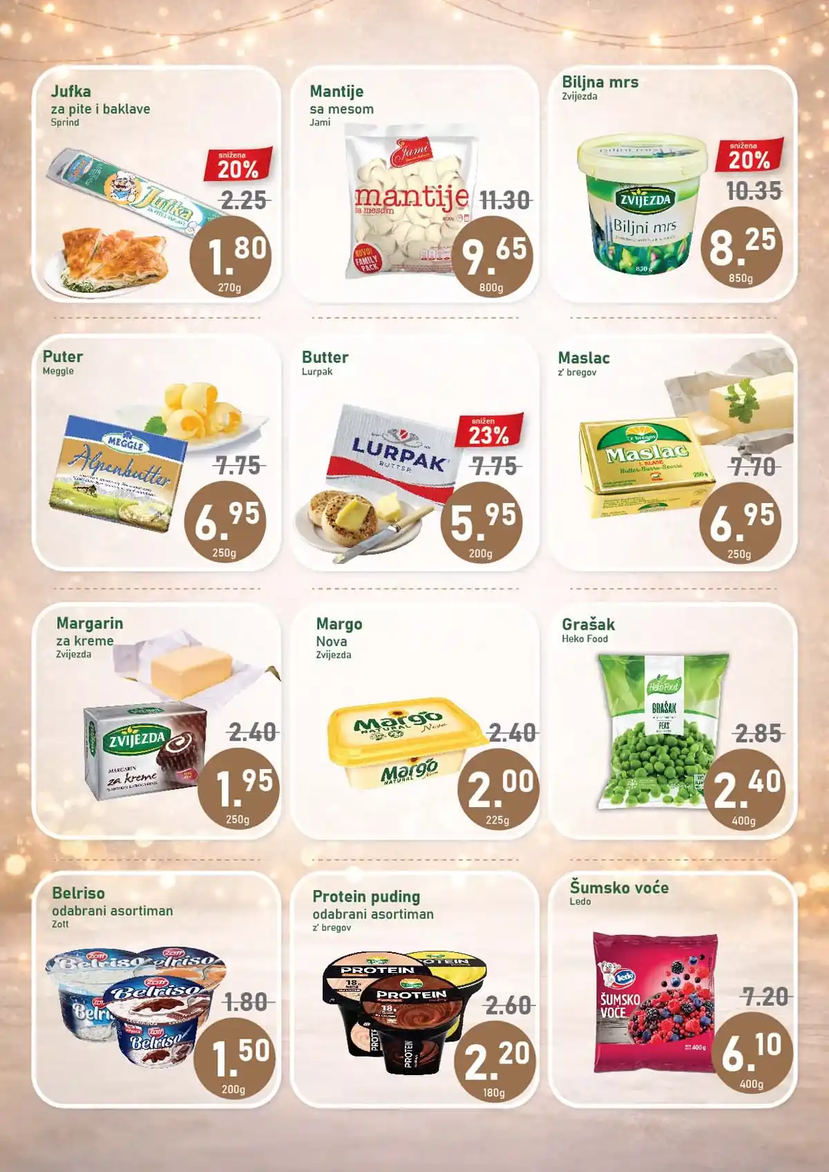 AMKO Ramazanski katalog strana 6 – prehrambeni artikli na sniženju do 11. marta 2026