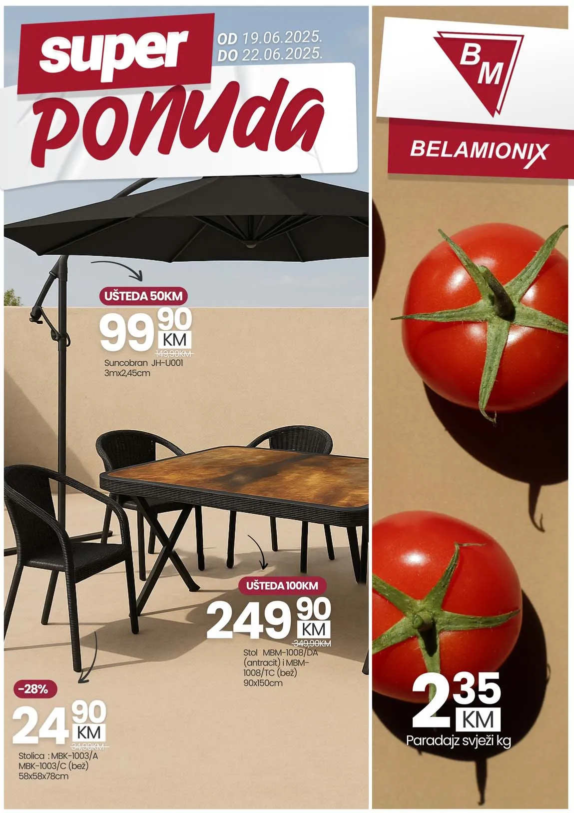 BELAMIONIX Super ponuda akcija sniženja do 22.06.2025