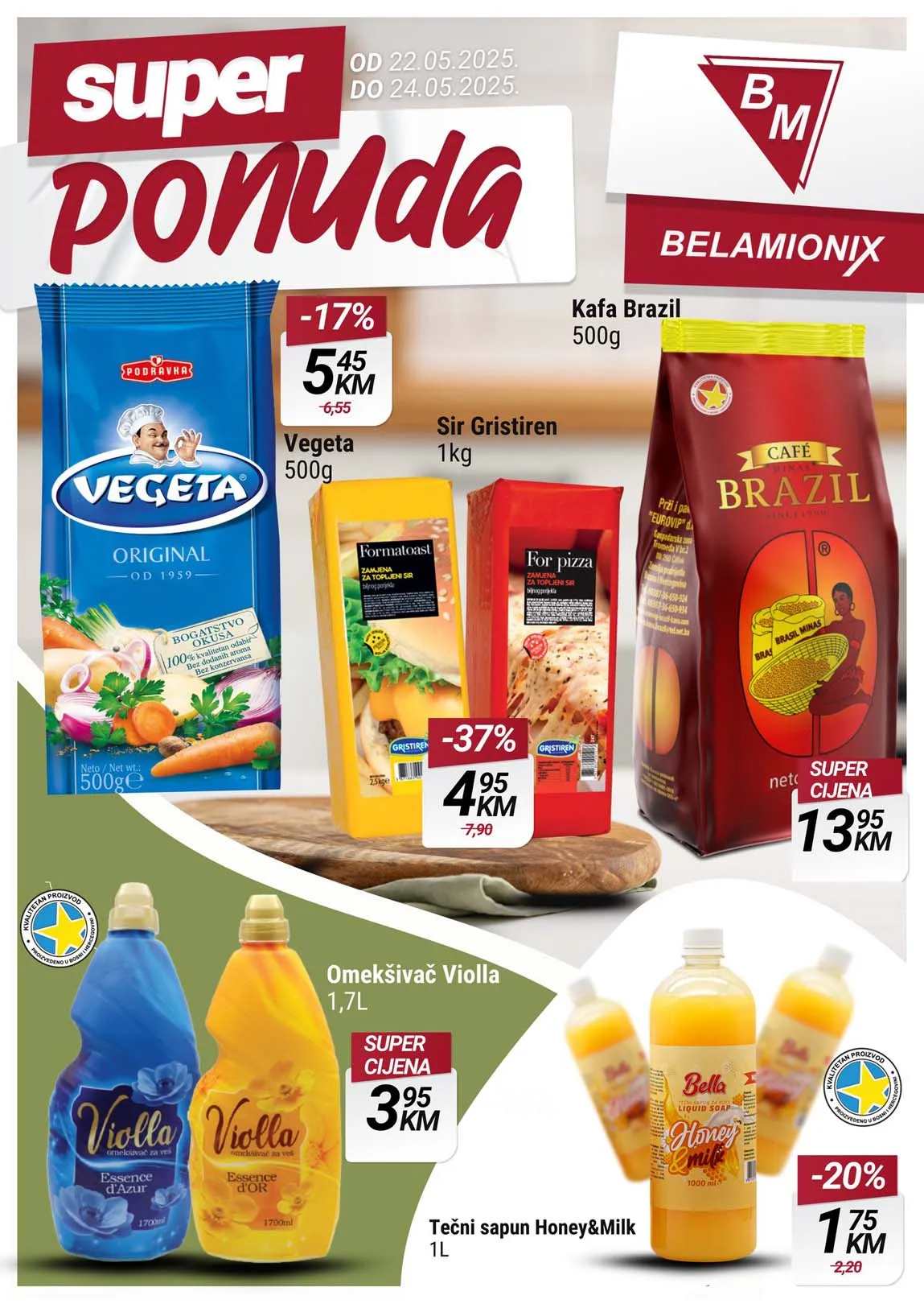 BELAMIONIX Super ponuda akcija sniženja do 24.05.2025
