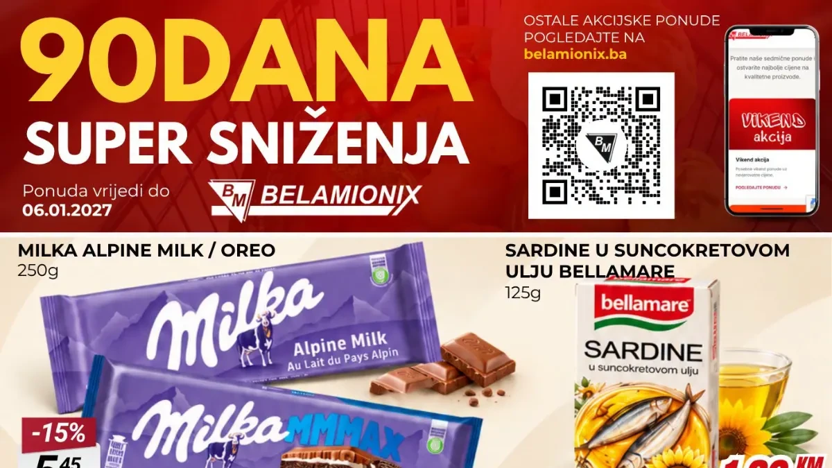 Belamionix katalog: 90 dana super sniženja do 6.1.2027. – popusti do 41%
