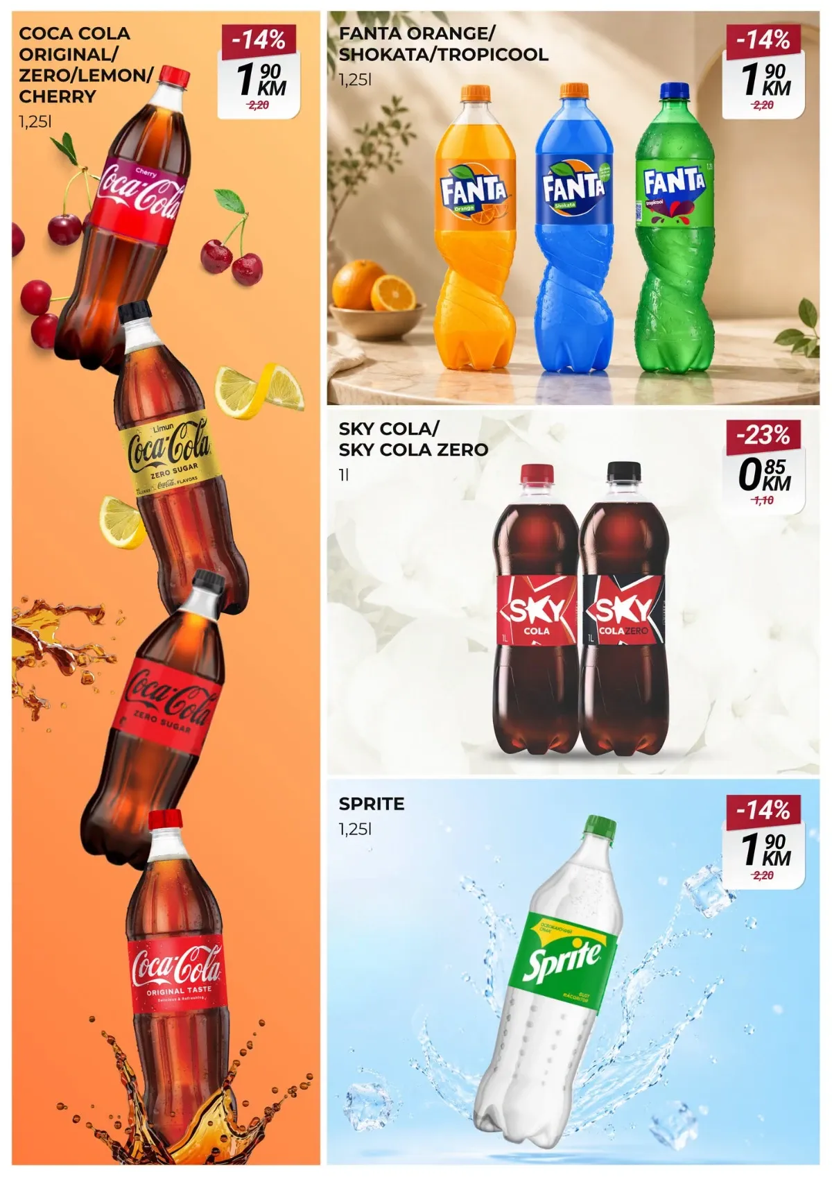 Belamionix katalog – Coca-Cola i Fanta gazirana pića na akciji