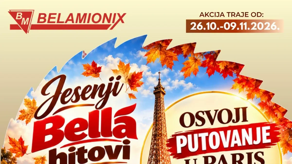 Belamionix katalog od 26.10. do 09.11.2026. – Jesenji Bella hitovi i popusti do 50%