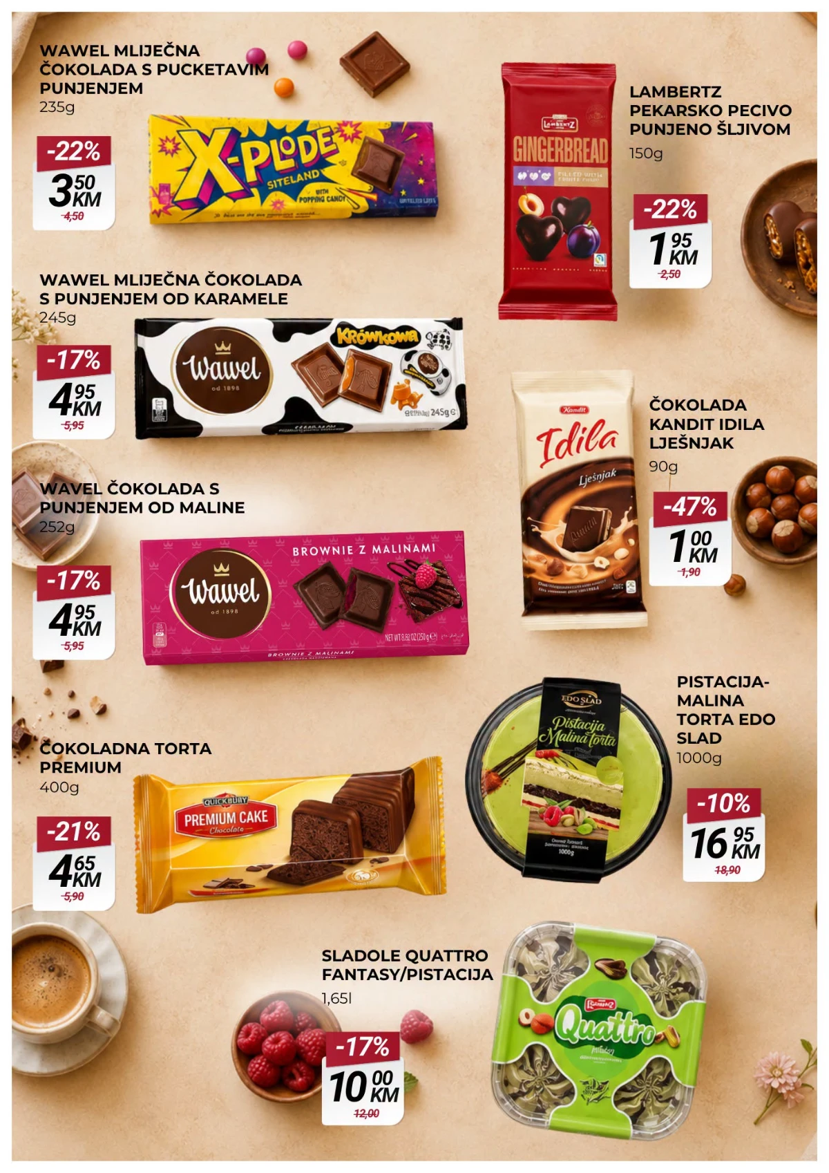 Belamionix katalog – tunjevina Bellamare, jogurt, riblji štapići i mesne prerađevine