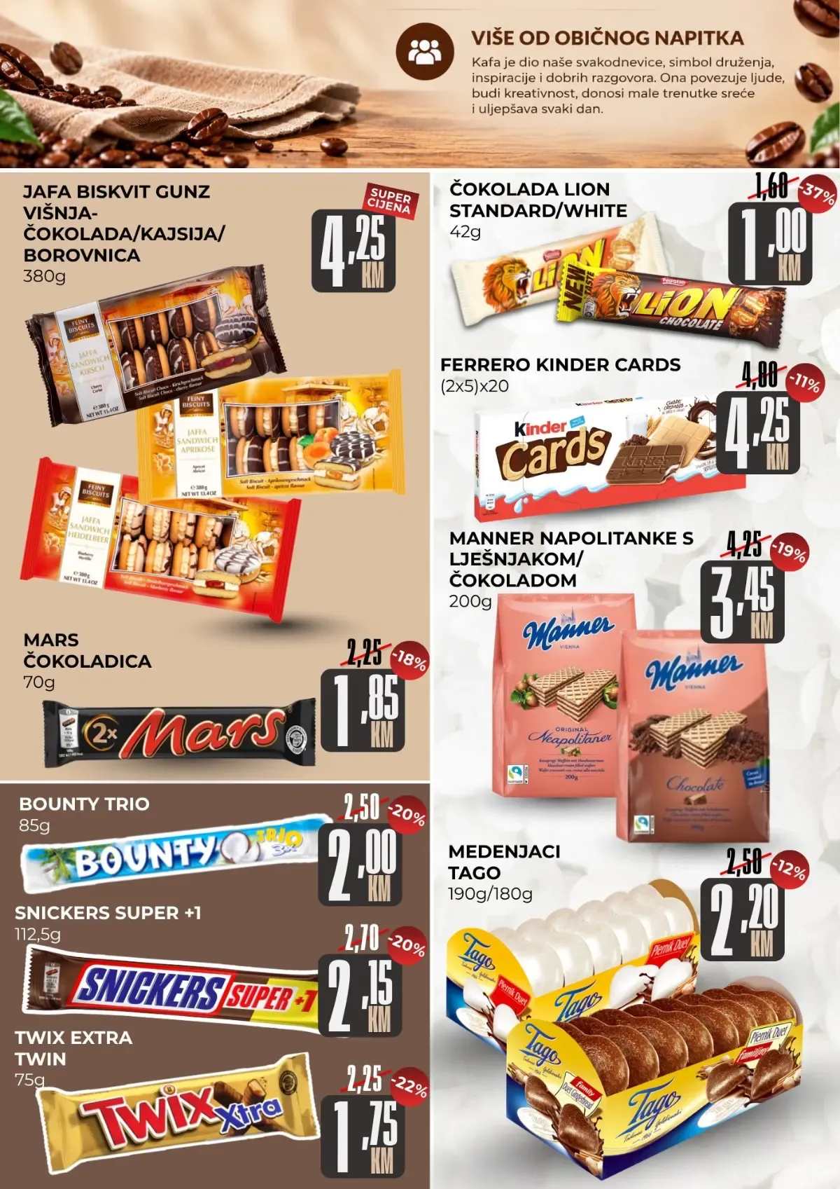 Belamionix katalog – čokolade, keksi, napolitanke i slatkiši po akcijskim cijenama