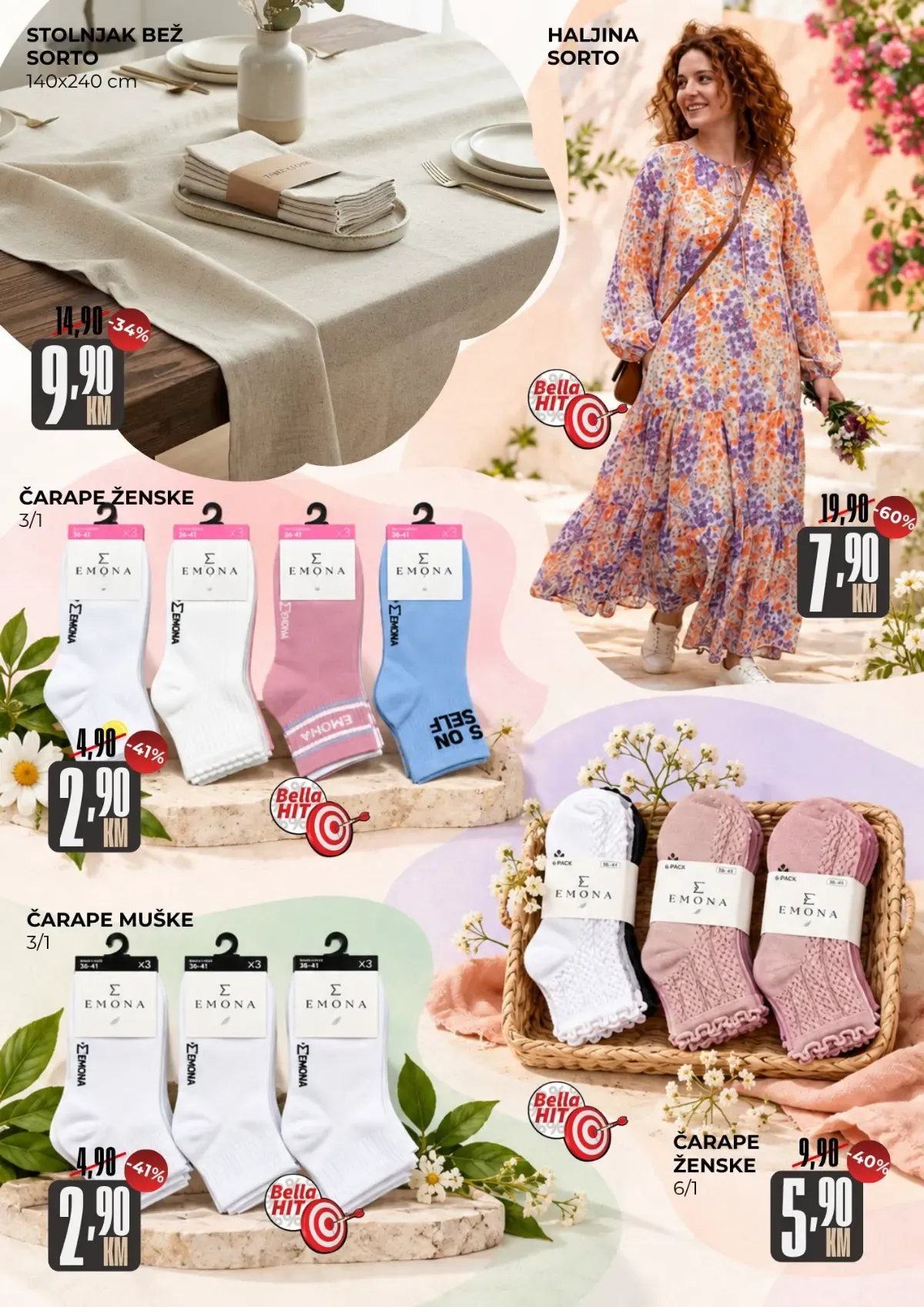 Belamionix katalog – haljine, čarape i stolnjaci po sniženim cijenama