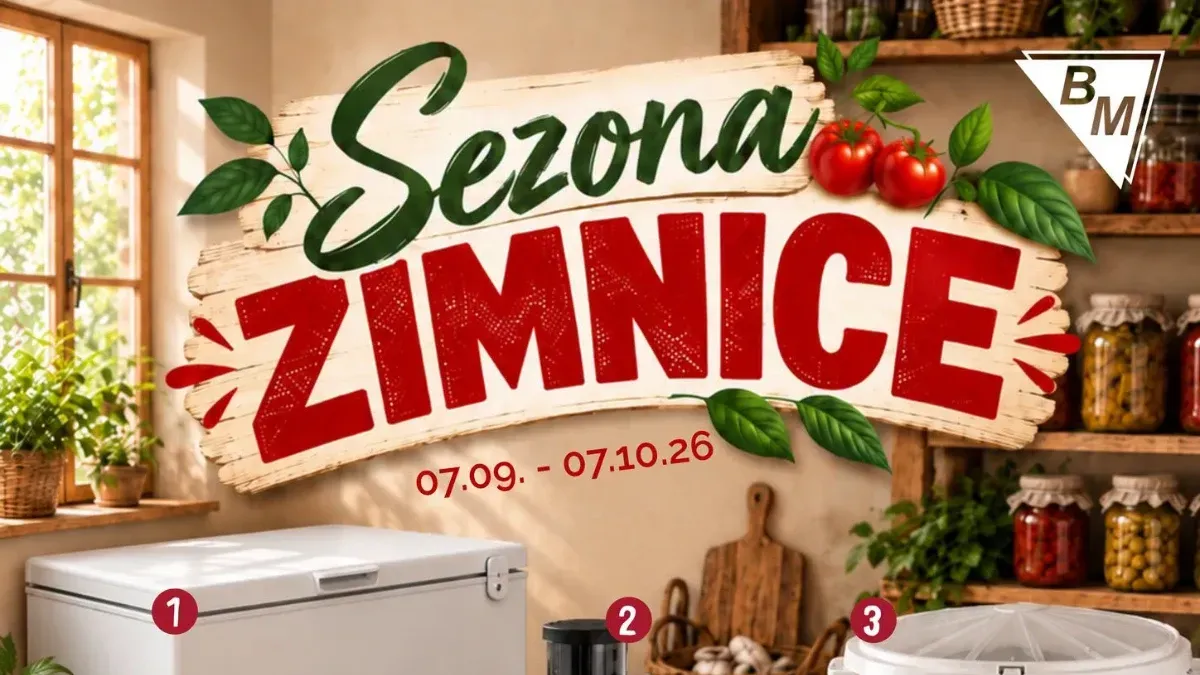 Belamionix Sezona zimnice akcija od 07.09. do 07.10.2026. – oprema i proizvodi za pripremu zimnice sniženi do 65%