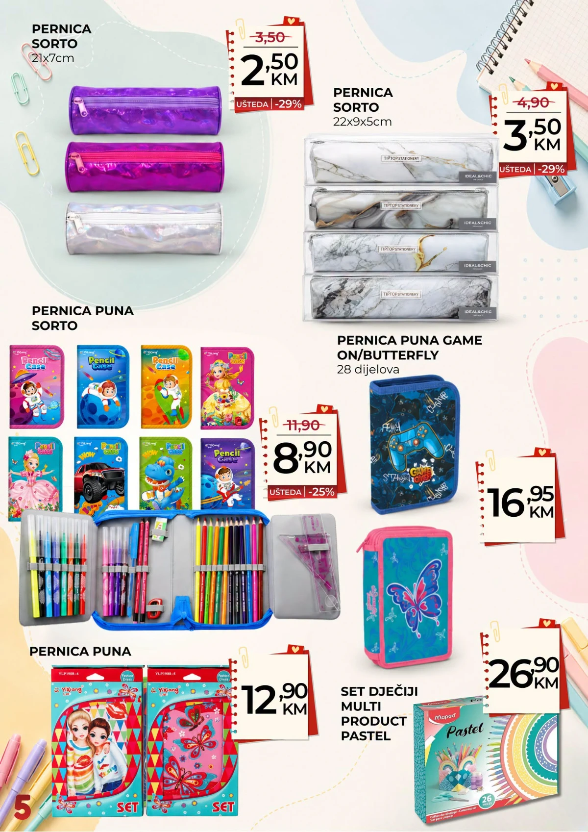 Belamionix Back to School akcija – pernice i školski setovi