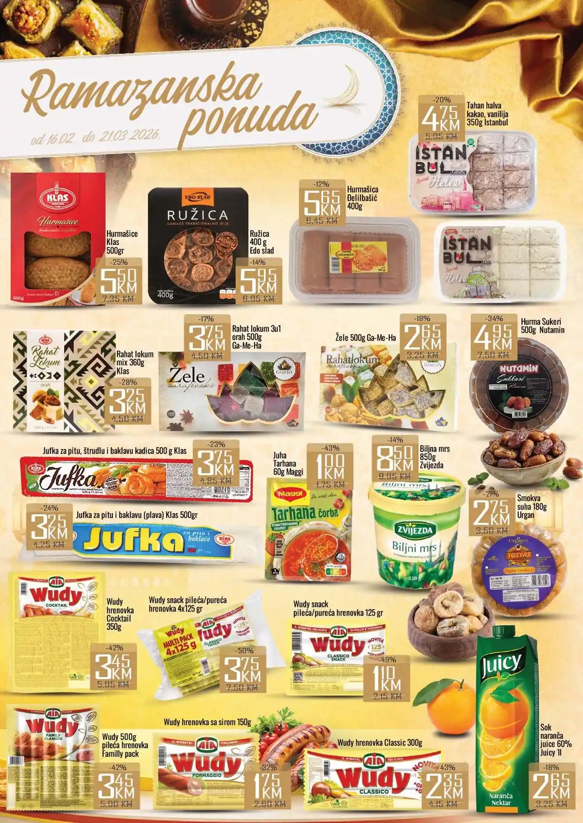 UTD BEST ramazanska akcija katalog strana 5 sniženja do 21. februara 2026