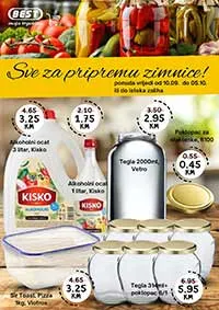 Best akcija – Sve za zimnicu katalog sniženja do 05.10.2025.