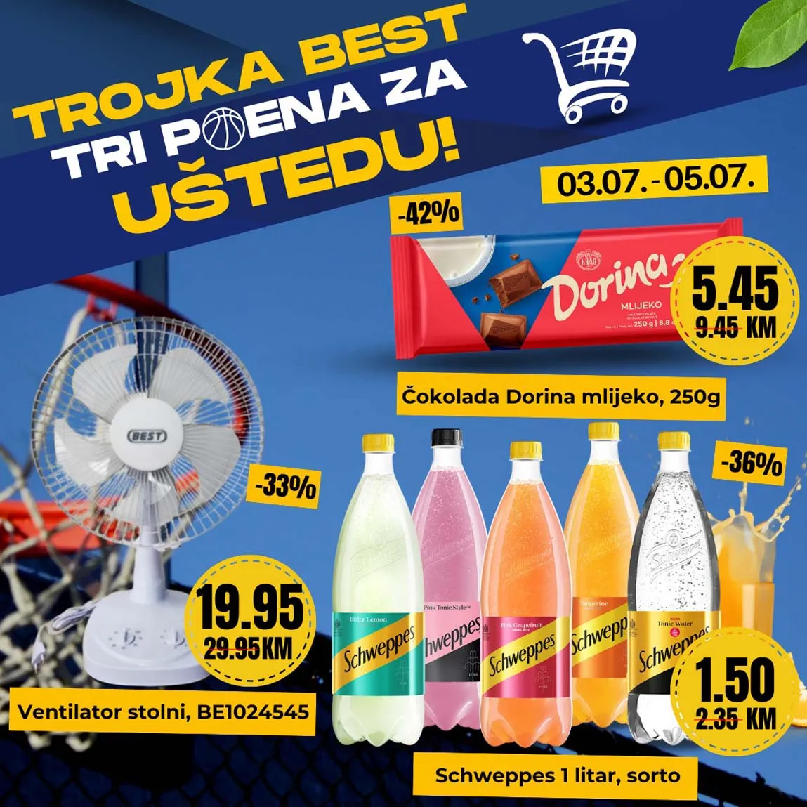 Best Akcija Tri poena za uštedu sniženja do 05.07.2025