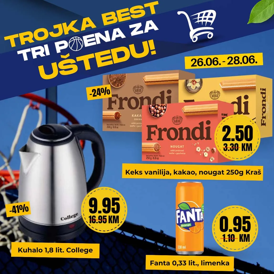 Best Akcija Tri poena za uštedu sniženja do 28.06.2025
