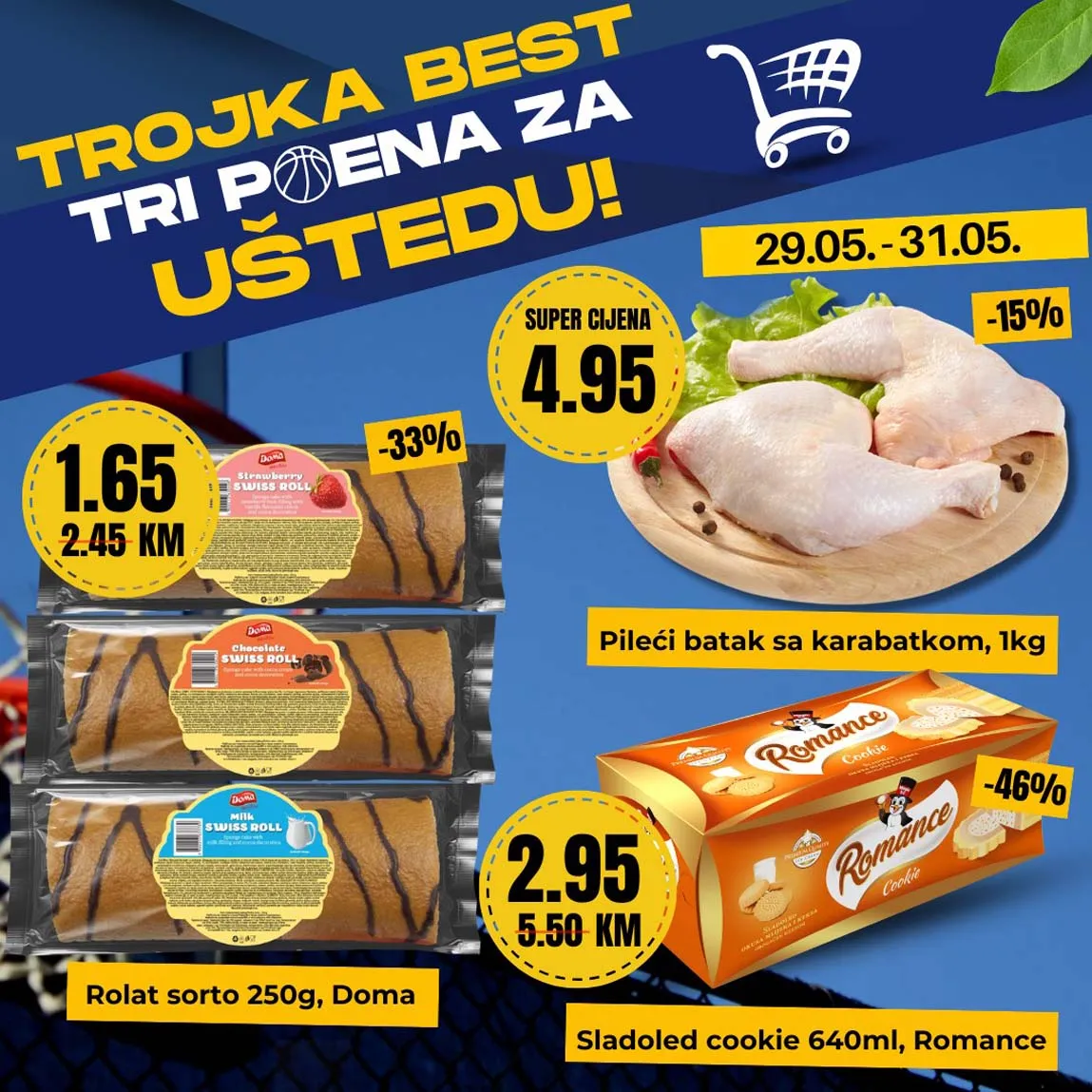 Best Akcija Tri poena za uštedu sniženja do 31.05.2025