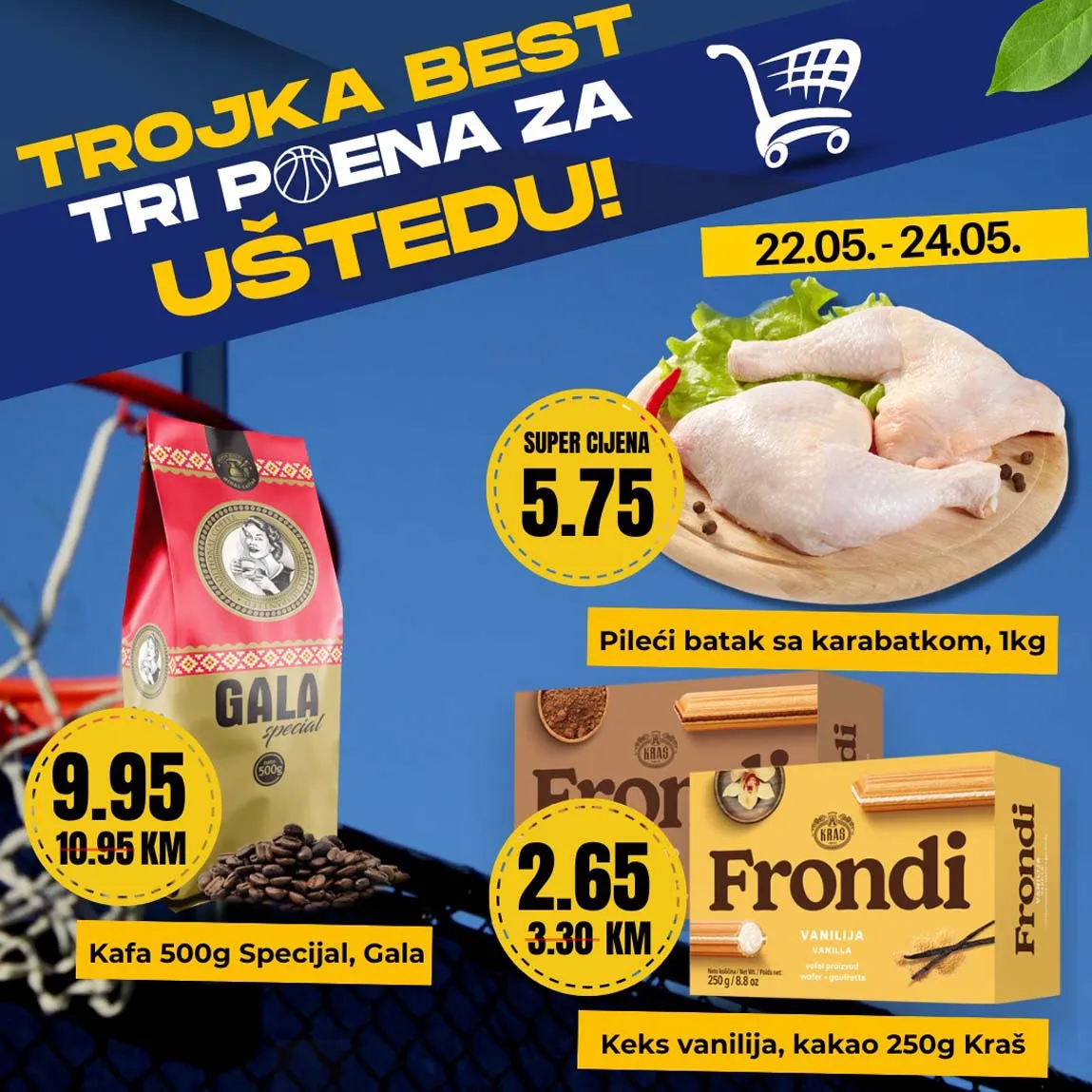 Best Akcija Tri poena za uštedu sniženja do 24.05.2025