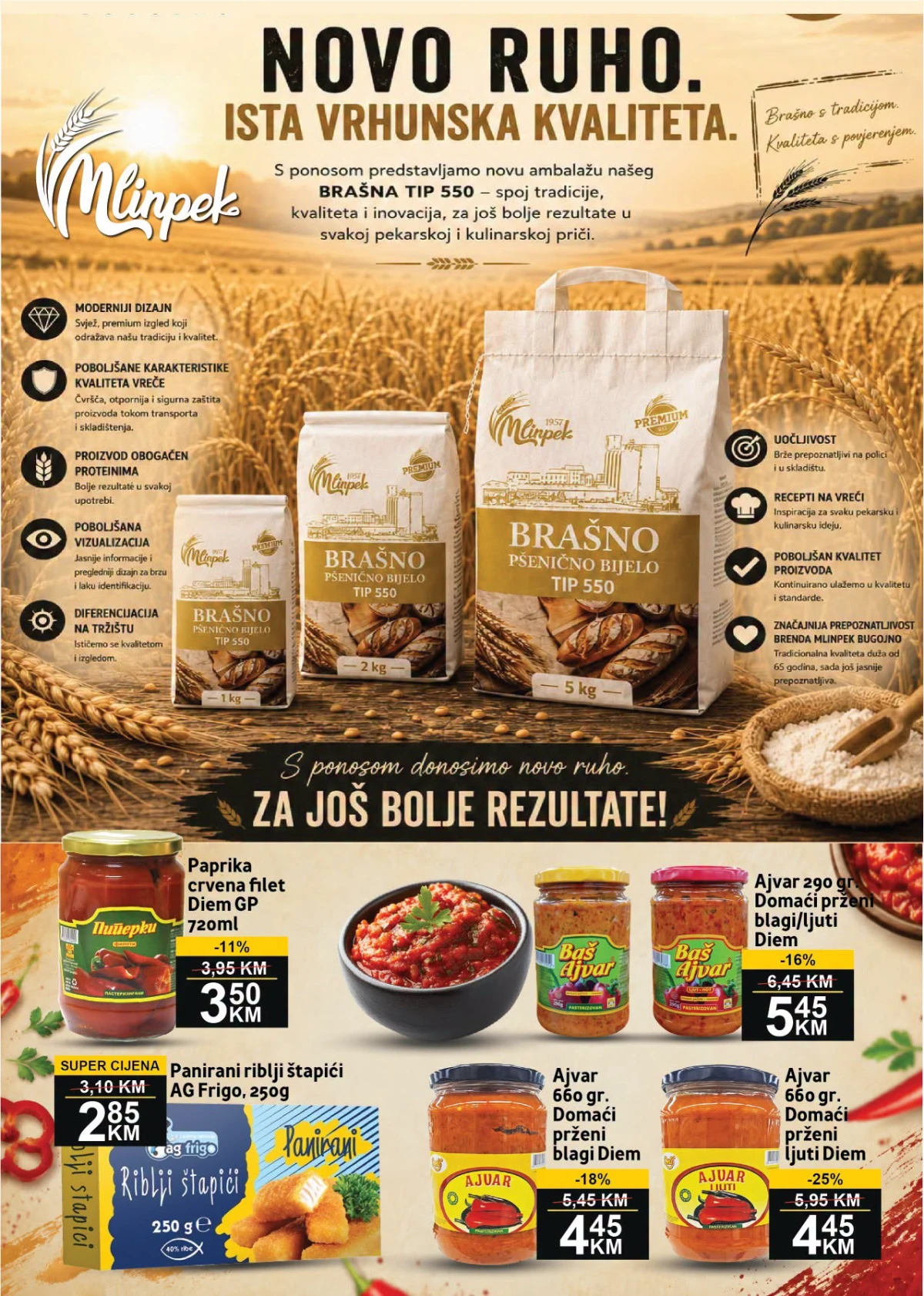BEST katalog – brašno, ajvar i prehrambeni proizvodi na akciji