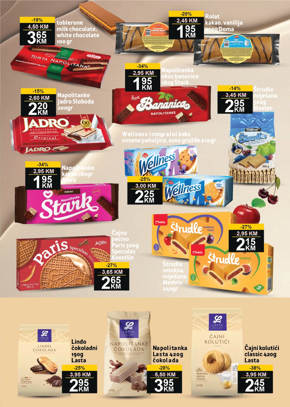BEST katalog strana 8 – Dove, Battery i smrznuta peciva na akciji
