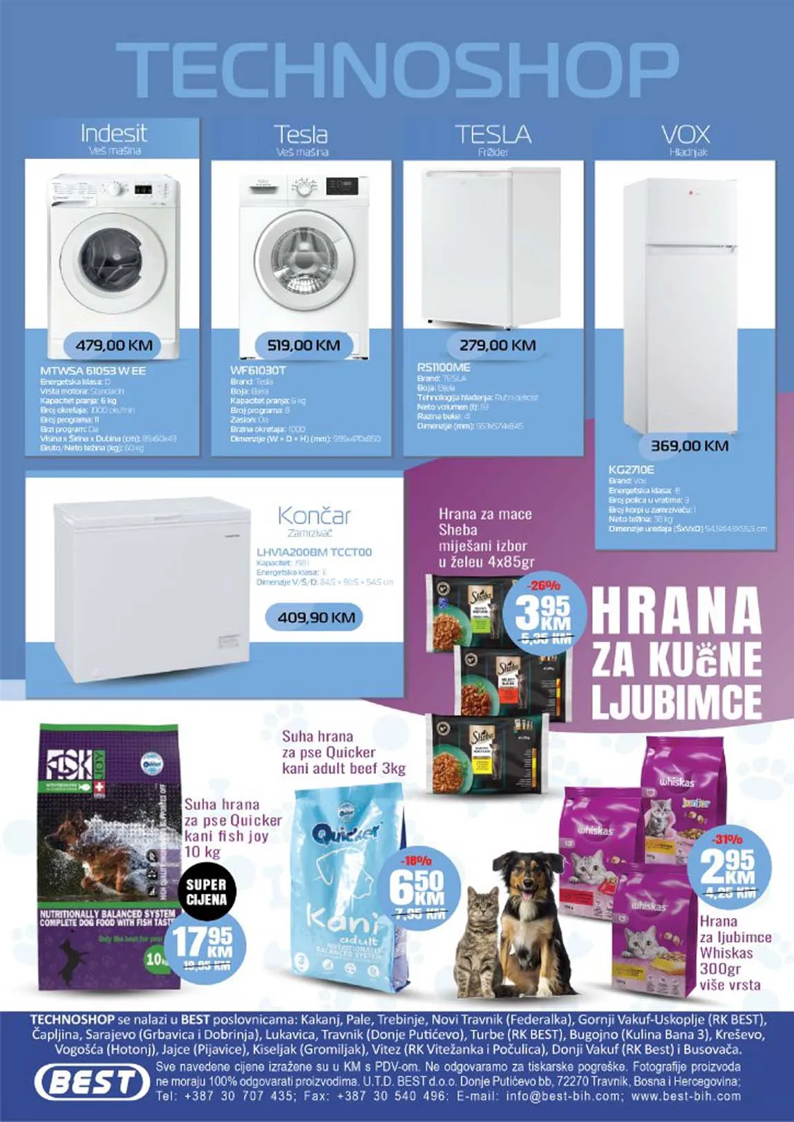 Best akcija kataloga sniženo Best Travnik akcija sniženja
