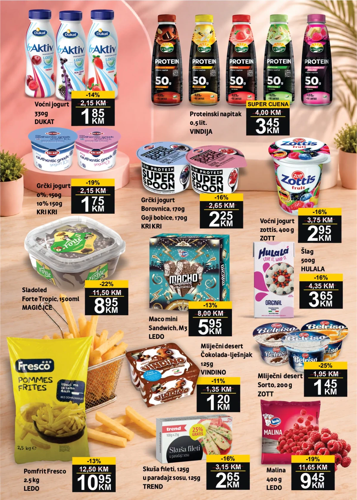 BEST katalog strana 5 – jogurti, deserti, sladoledi i smrznuti program