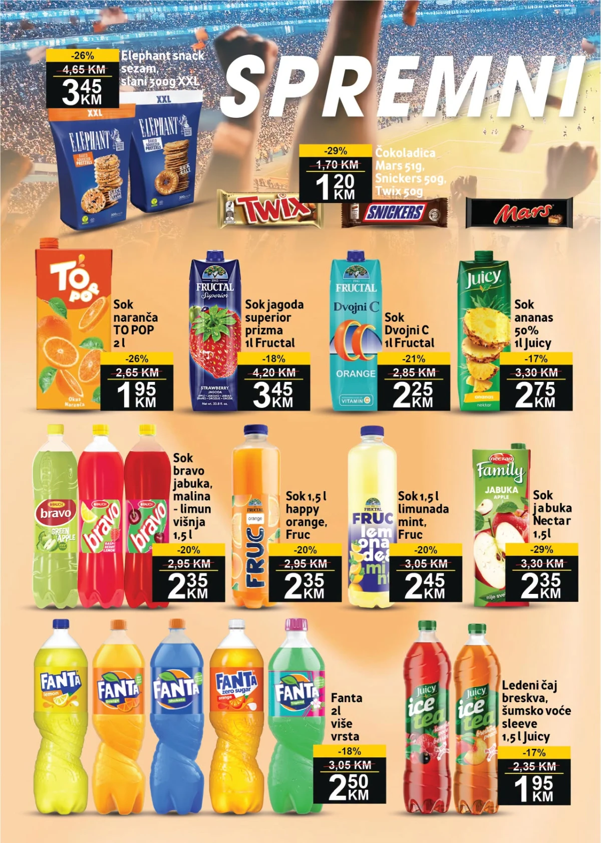 BEST katalog strana 8 – sokovi, grickalice i pića na sniženju