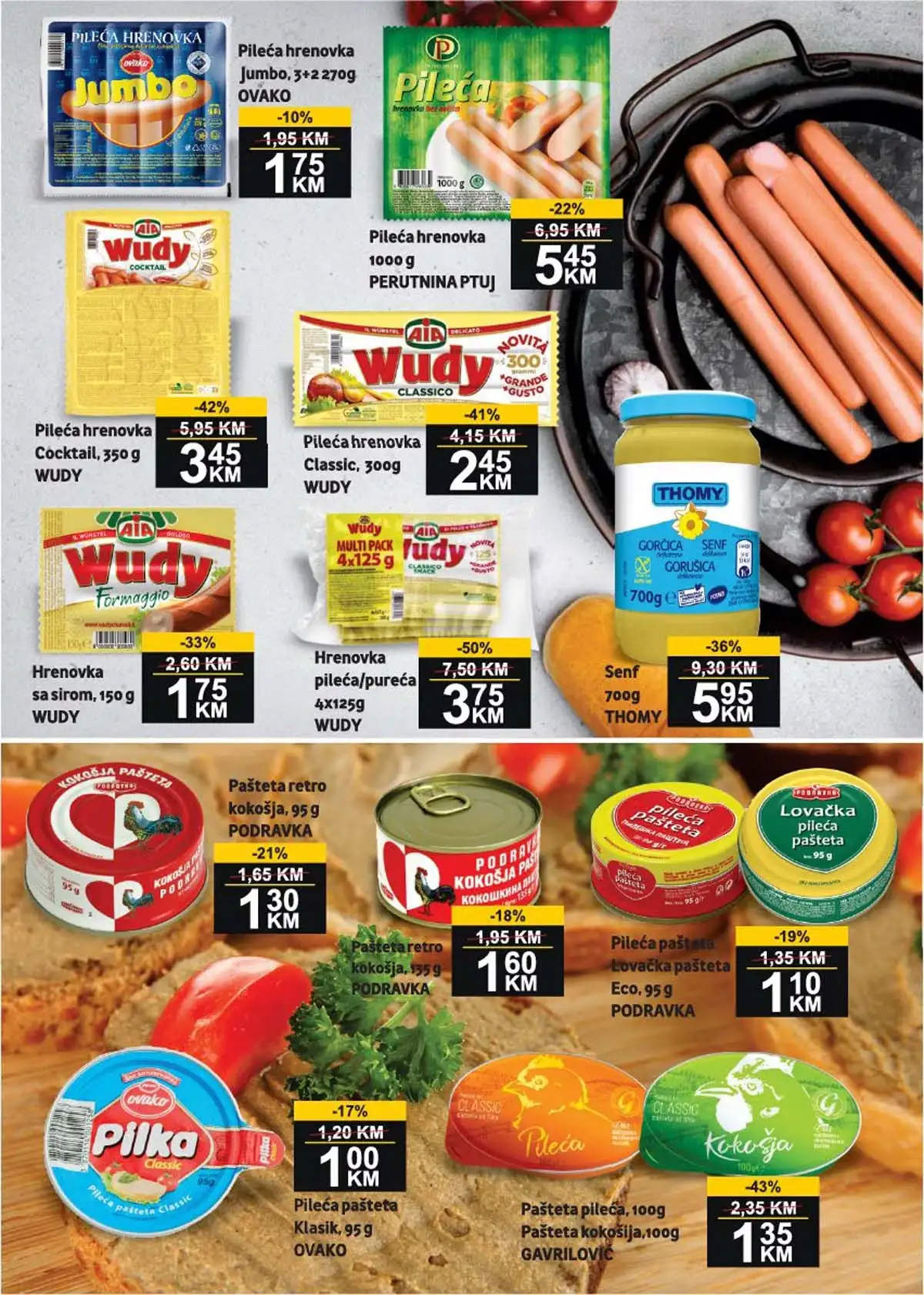 UTD BEST akcija katalog sniženja strana 2 akcijske cijene proizvoda do 12. aprila 2026