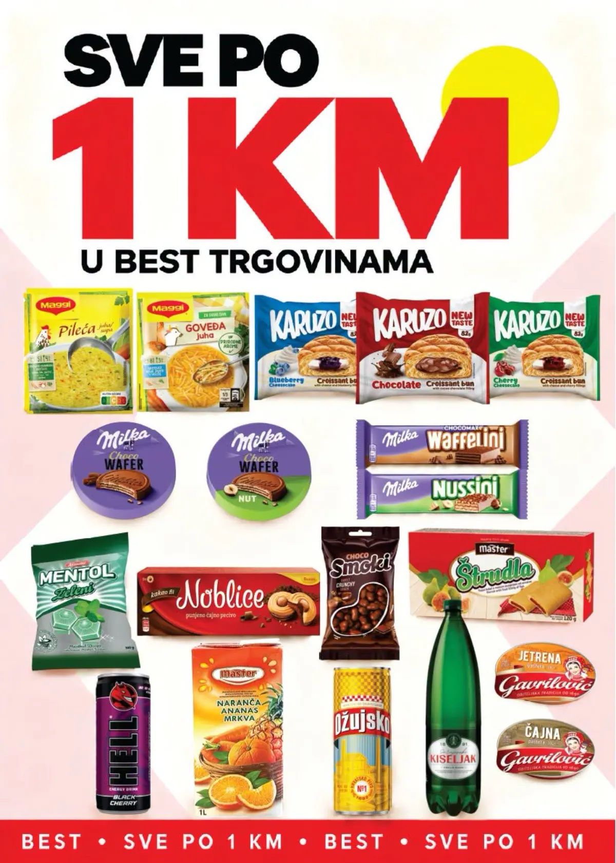 BEST katalog 13–25.10.2026. – stranica 16 s ponudom Sve po 1 KM