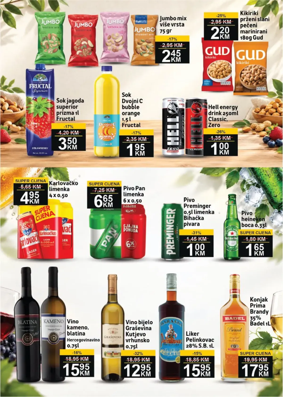 BEST katalog do 11.10.2026. – kafa, mineralna voda, sokovi, vino i druga pića