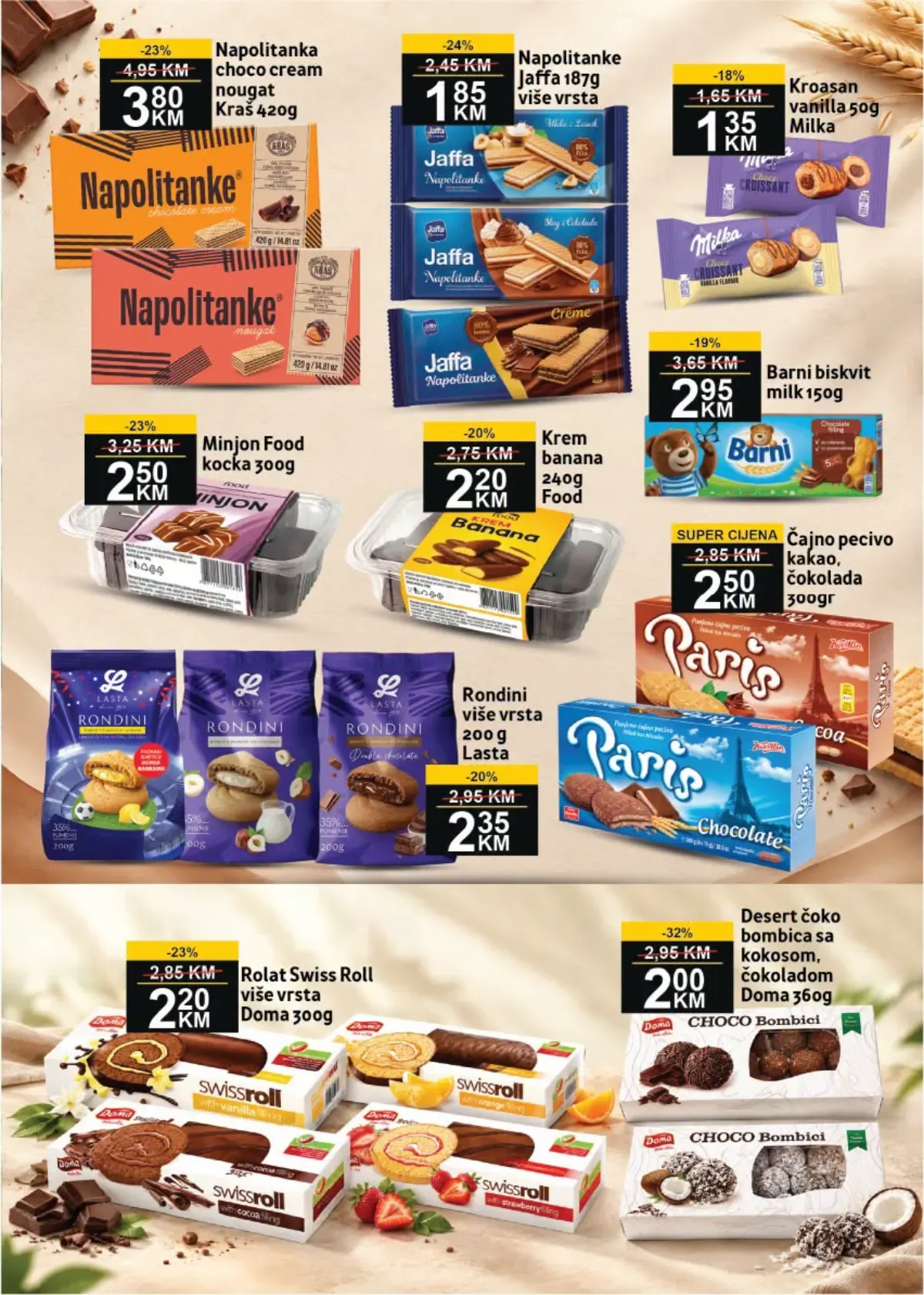 BEST katalog do 11.10.2026. – napolitanke, čokolade, keksi i slatkiši