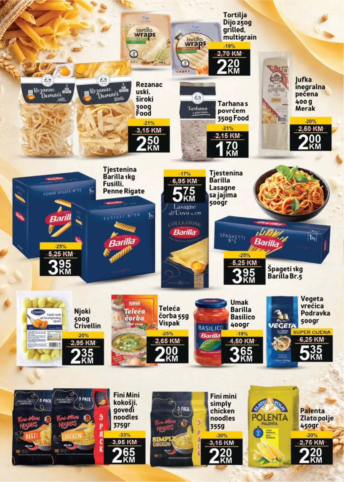 BEST katalog do 11.10.2026. – tjestenina, brašno, riža, palenta i proizvodi za pripremu jela