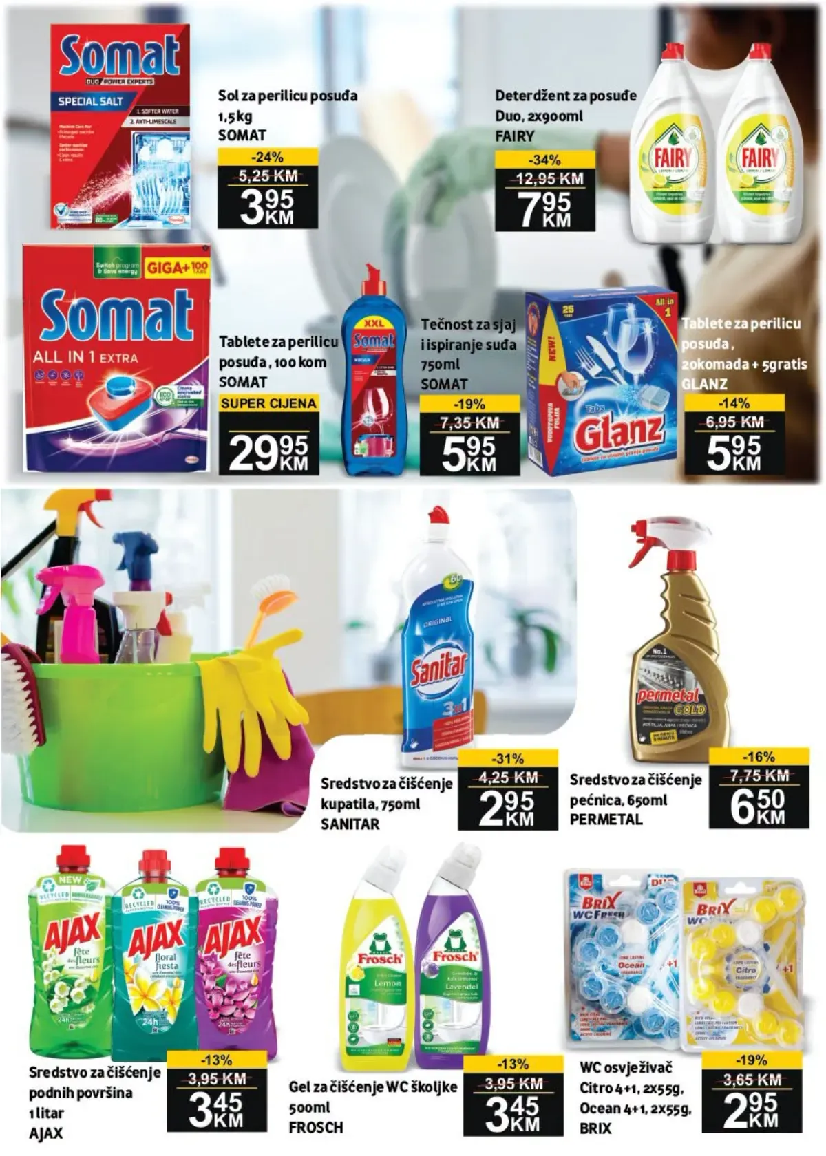 BEST katalog do 11.10.2026. – Somat, sredstva za čišćenje, deterdženti za suđe i kućna hemija