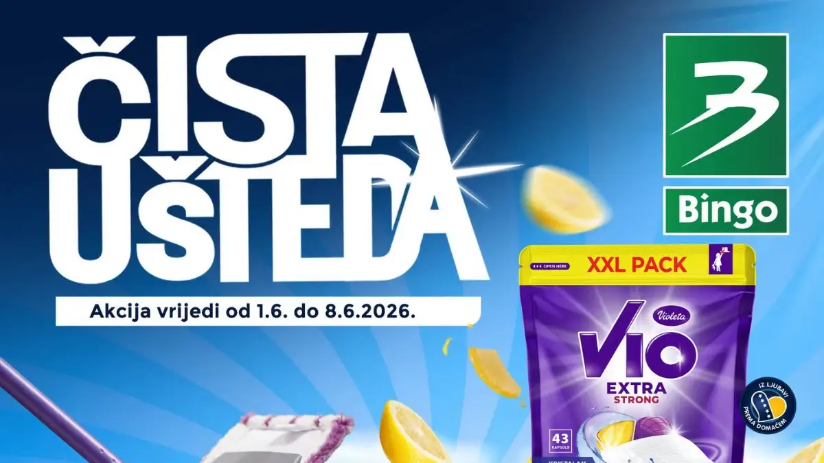 Bingo katalog sniženja do 44% higijena čišćenje i kućna hemija do 08.06.2026