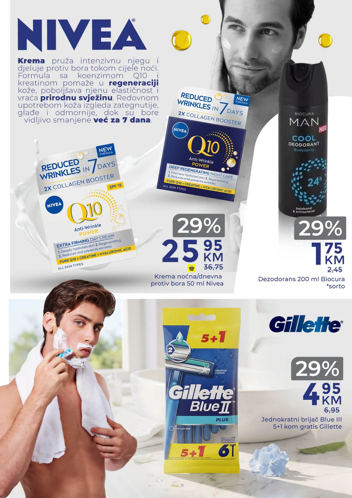 Bingo Čista ušteda Nivea kreme Biocura dezodorans i Gillette brijači do 08.06.2026 strana 7