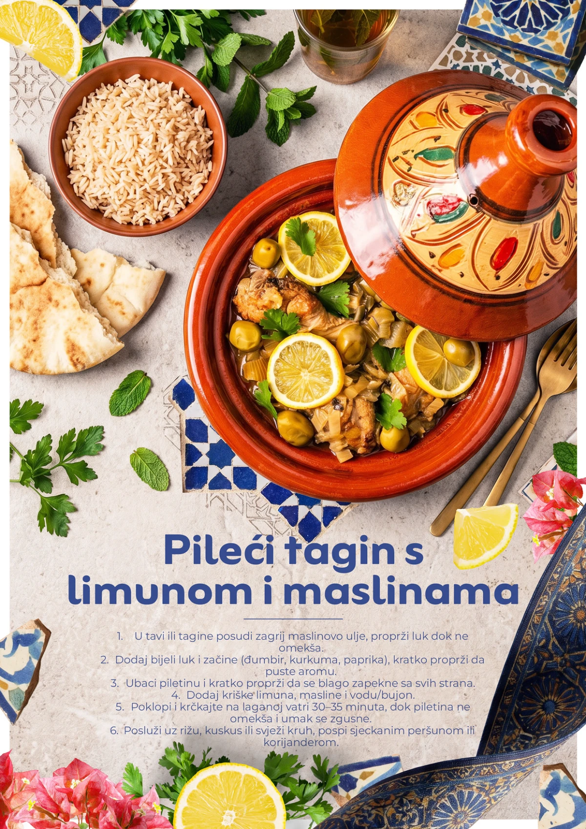 Bingo katalog Maroko recept pileći tagin limun masline priprema jela akcija 04.05.–06.05.2026 strana 3