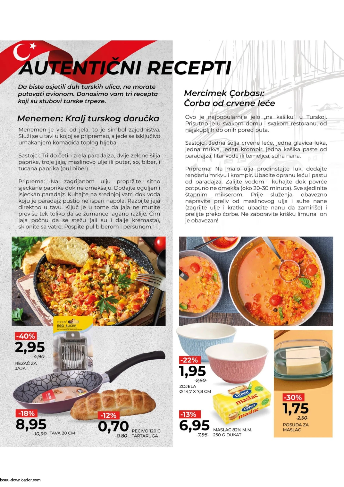 Bingo Magazin Plus katalog maj i jun 2026 turski recepti menemen i čorba od leće strana 8