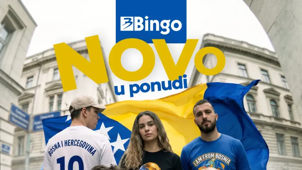 Bingo novo u ponudi 2026 – navijačke majice BiH i Zmajevi kolekcija već od 16,90 KM