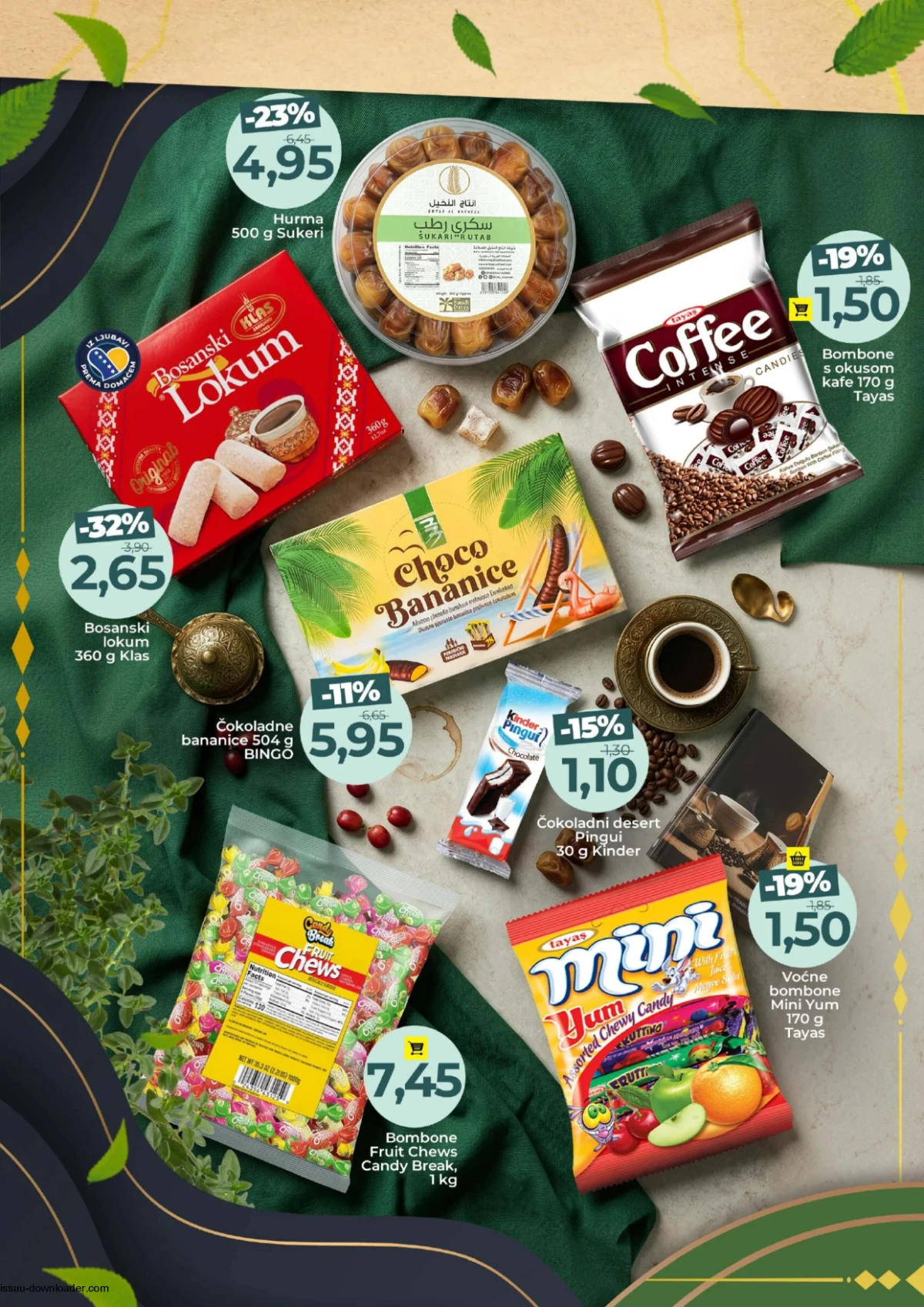Bingo zamrznuti program – pizza Quattro Formaggi i očišćeni šaran na akciji