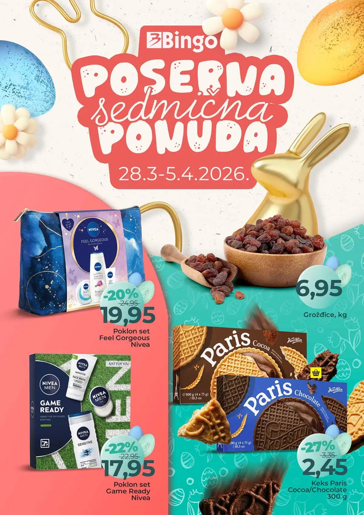 Bingo akcija do 50% – sedmična ponuda i katalog sniženja