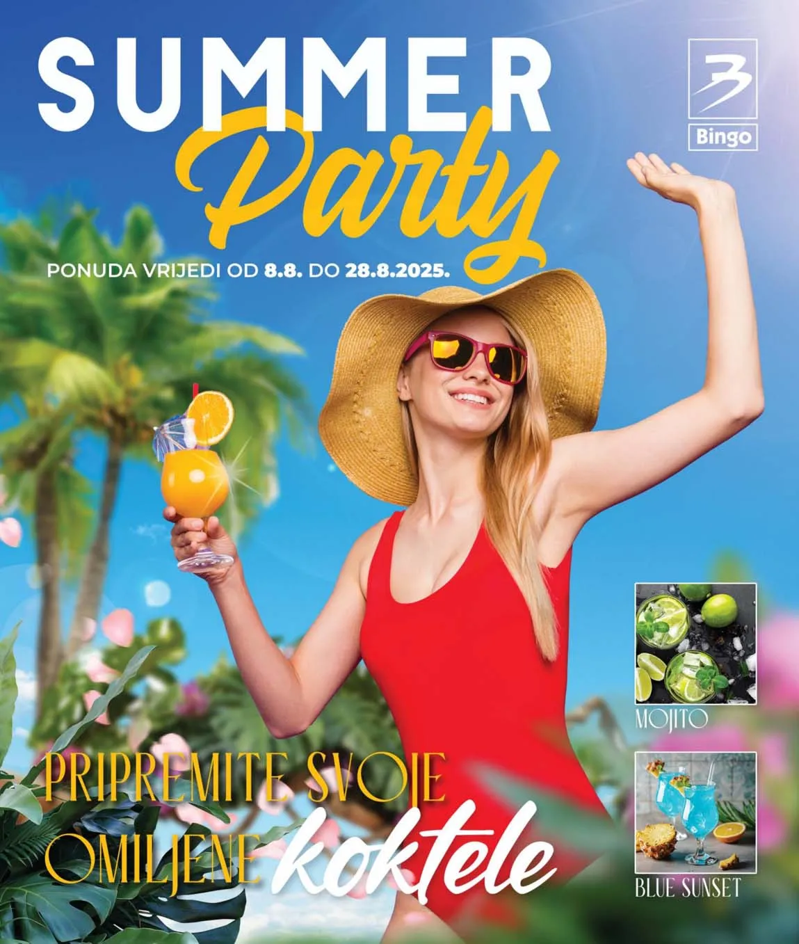 Bingo Summer Party – Pripremite svoje omiljene koktele | Katalog sniženja do 28.08.2025